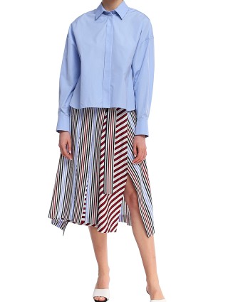 Блакитна сорочка SPORTMAX : фото 3 - Invogue